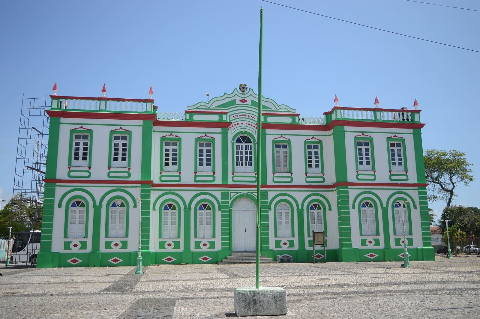 Sede da Prefeitura Municipal de Canavieiras, na Bahia