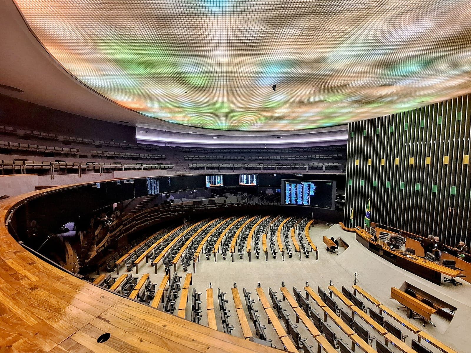 Plenário Ulysses Guimarães, da Câmara dos Deputados, em Brasília